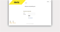 Desktop Screenshot of hertz-ebilling.com